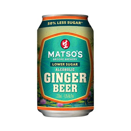 Matsos Ginger Can Low Sugar