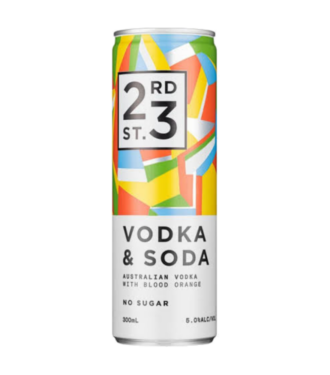 23rd St Vodkasoda B Or 300ml