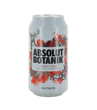 Absolut Bot Brypear Can 375ml