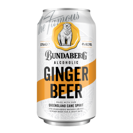 Bundy Ginger Beer 4% 375ml