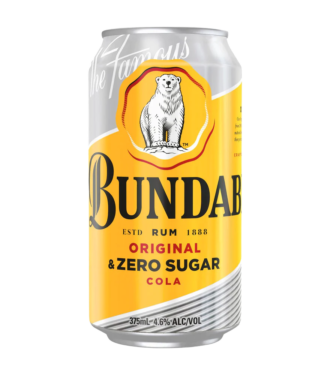 Bundy & Original Cola 4.6% Can 375ml