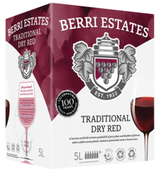 Berri Soft Dry Red Csk 5l