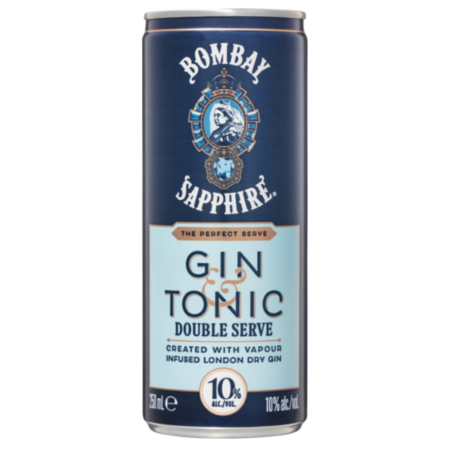 Bombay G&t Double Serve Can