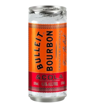 Bulleit & Cola 4.5% Can 375ml