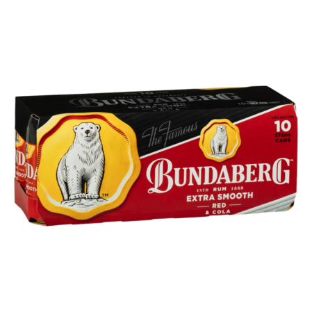 Bundy Red Cans 10 Pack