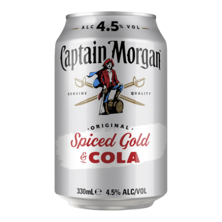 Capt Morgan&cola 4.5% 330ml