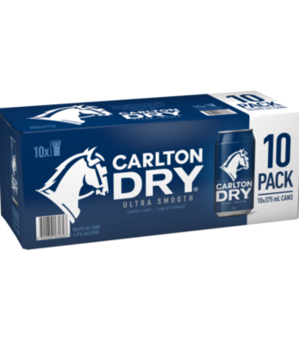 Carlton Dry 10pk C375ml