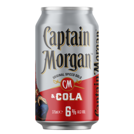 Capt Morgan&cola 6% Can 375ml