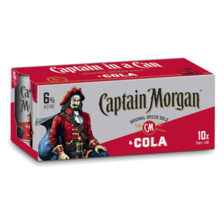 Captain Morgan&cola6.0% 10pk