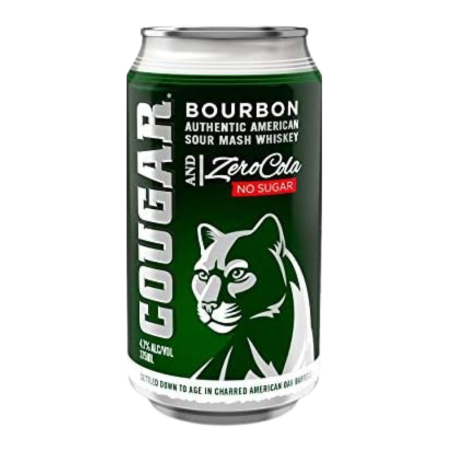 Cougar Bourbon&zero Cola375ml