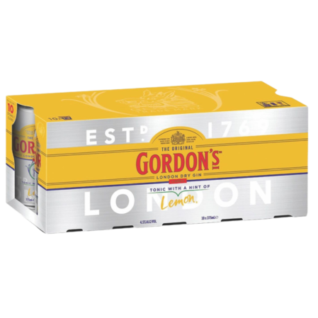 Gordons Gin & Tonic 4.5% 10pk