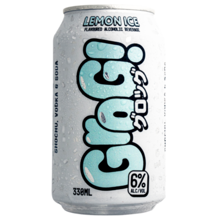 Grog Shochu, Vodka Soda Lemon Ice 6% Cans 330ml 1