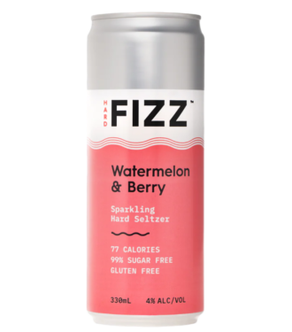 Hard Fizz Wmelon Berry Seltzer Cans 330ml