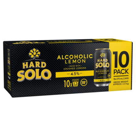 Hard Solo 4.5% Can 10pk 375ml